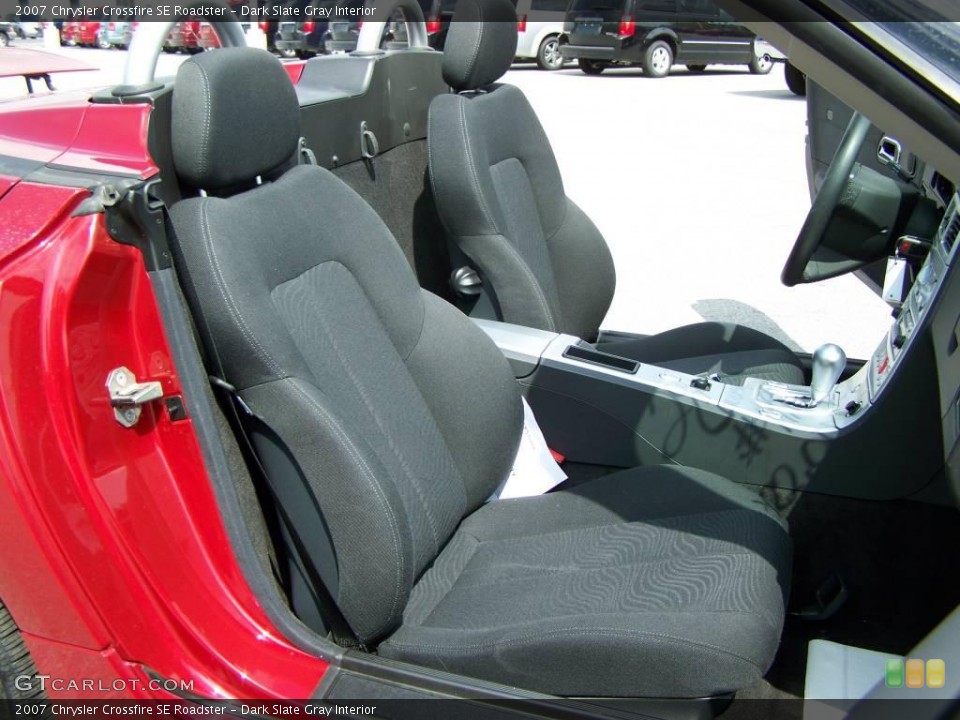 Dark Slate Gray Interior Photo for the 2007 Chrysler Crossfire SE Roadster #9978075