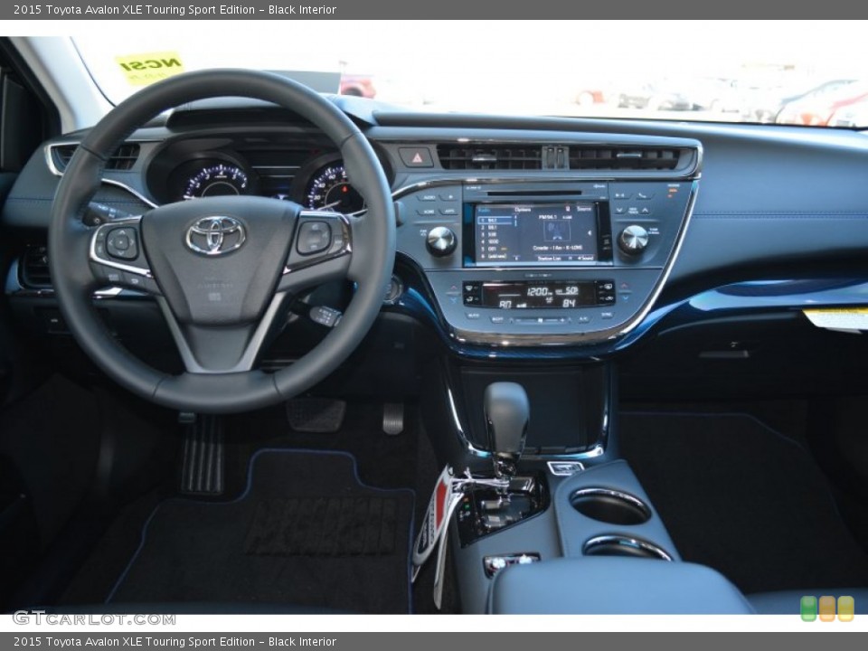 Black Interior Dashboard for the 2015 Toyota Avalon XLE Touring Sport Edition #99783740