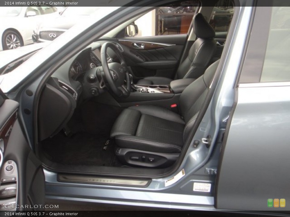 Graphite Interior Photo for the 2014 Infiniti Q 50S 3.7 #99783977