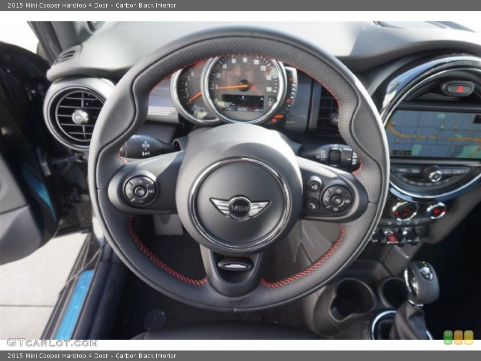 Carbon Black Interior Steering Wheel for the 2015 Mini Cooper Hardtop 4 Door #99795434
