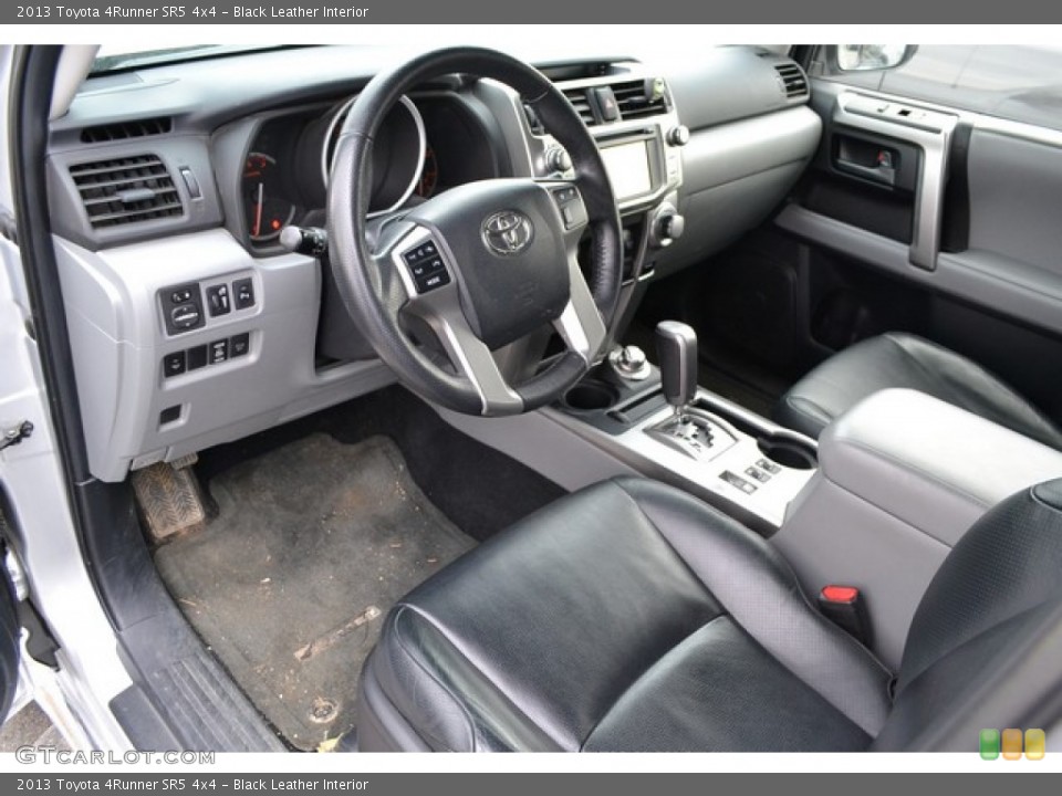 Black Leather Interior Prime Interior for the 2013 Toyota 4Runner SR5 4x4 #99795875