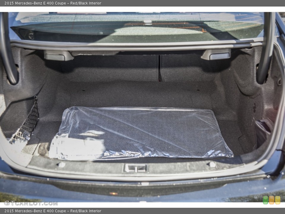 Red/Black Interior Trunk for the 2015 Mercedes-Benz E 400 Coupe #99806378