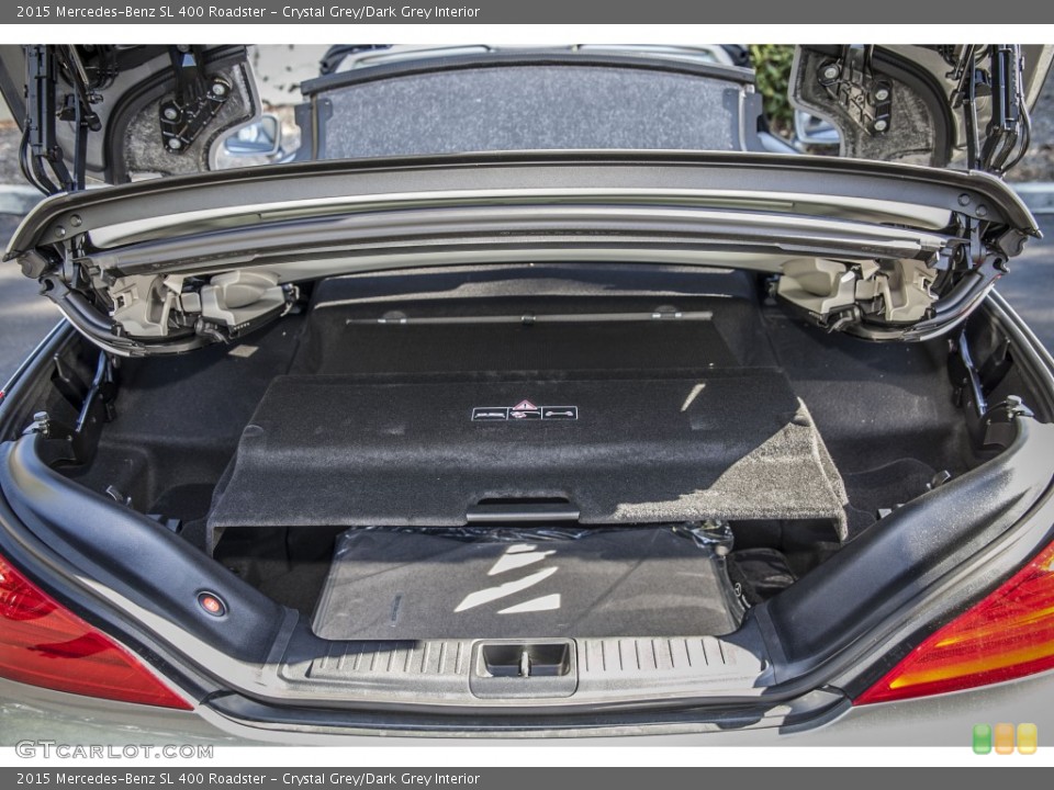 Crystal Grey/Dark Grey Interior Trunk for the 2015 Mercedes-Benz SL 400 Roadster #99808250