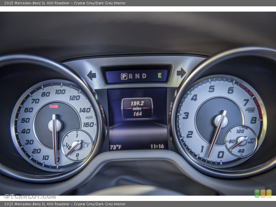 Crystal Grey/Dark Grey Interior Gauges for the 2015 Mercedes-Benz SL 400 Roadster #99808367