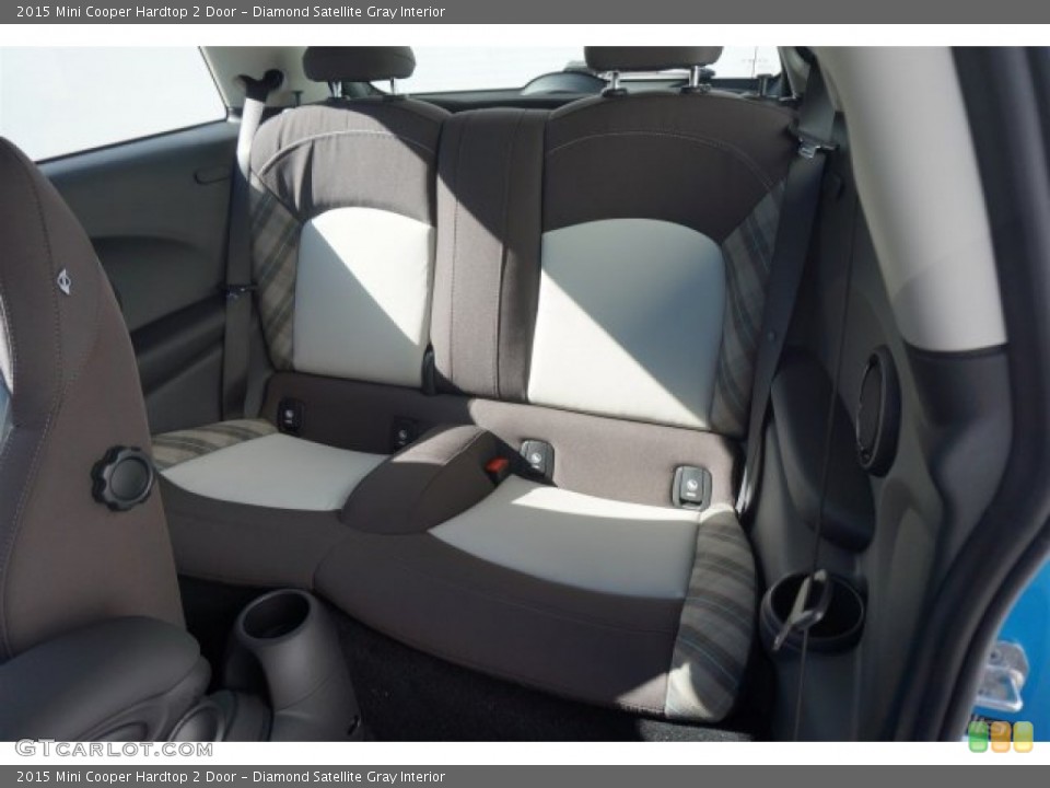Diamond Satellite Gray Interior Rear Seat for the 2015 Mini Cooper Hardtop 2 Door #99809805