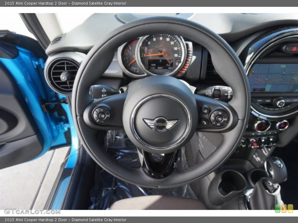 Diamond Satellite Gray Interior Steering Wheel for the 2015 Mini Cooper Hardtop 2 Door #99809891