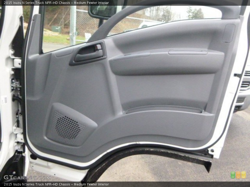 Medium Pewter Interior Door Panel for the 2015 Isuzu N Series Truck NPR-HD Chassis #99811286