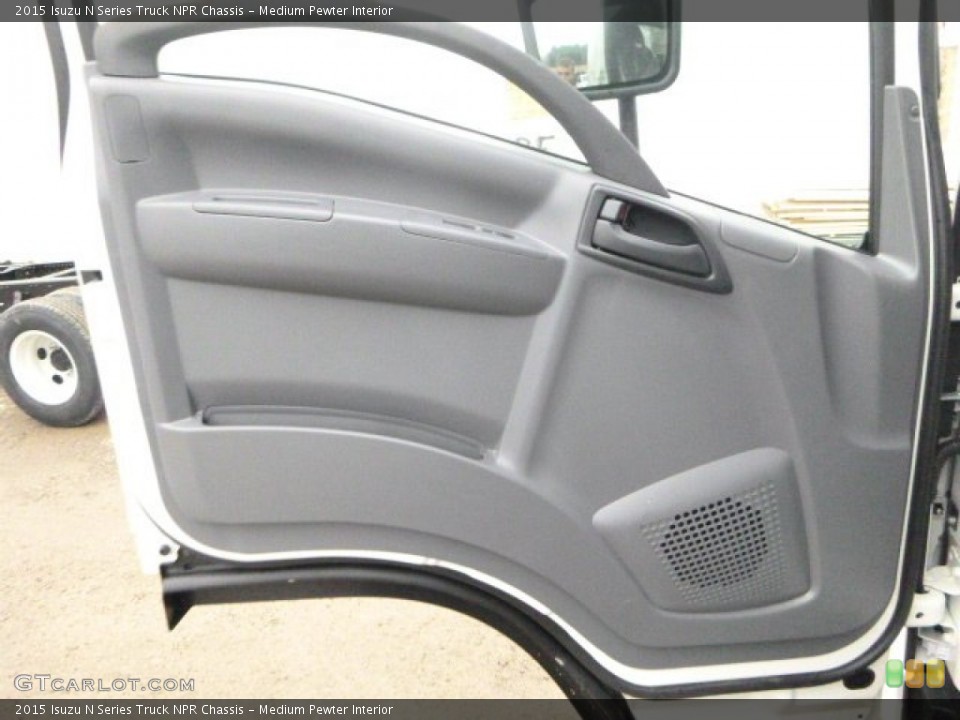 Medium Pewter Interior Door Panel for the 2015 Isuzu N Series Truck NPR Chassis #99812642