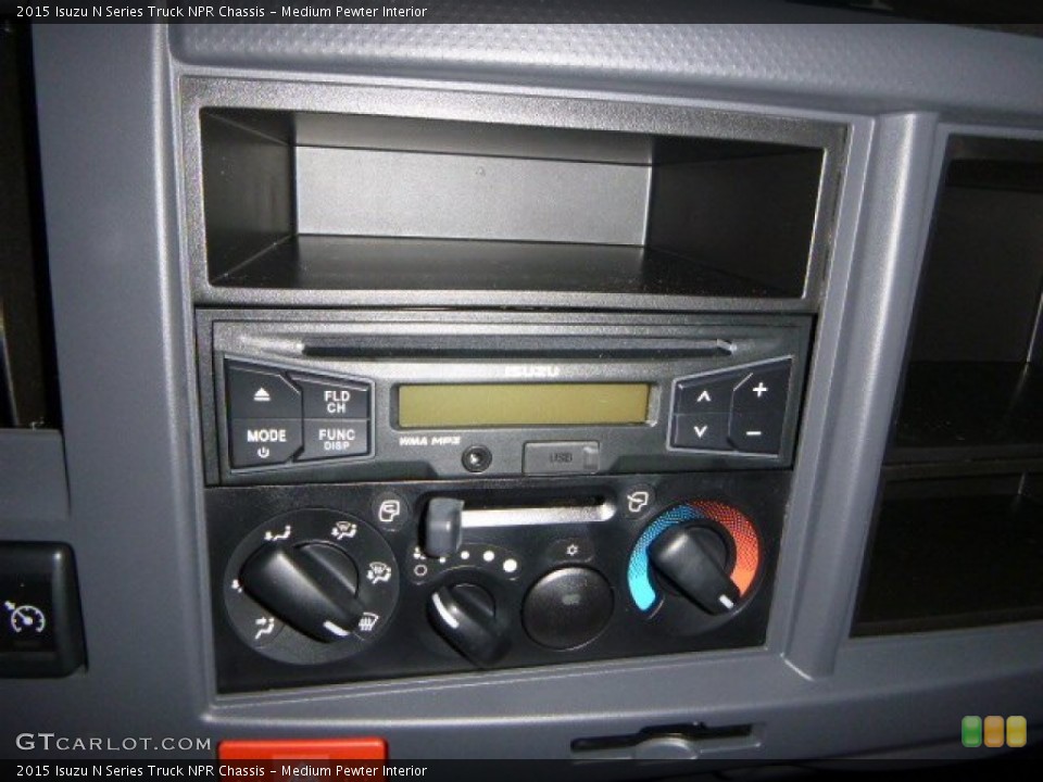Medium Pewter Interior Controls for the 2015 Isuzu N Series Truck NPR Chassis #99812755