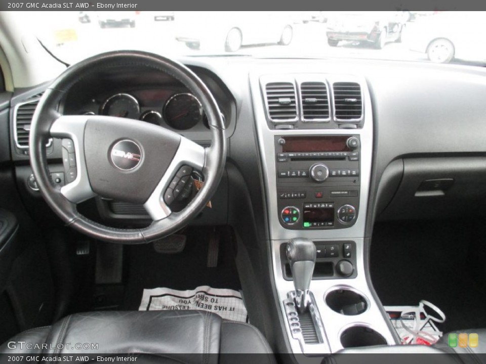 Ebony Interior Dashboard for the 2007 GMC Acadia SLT AWD #99816962