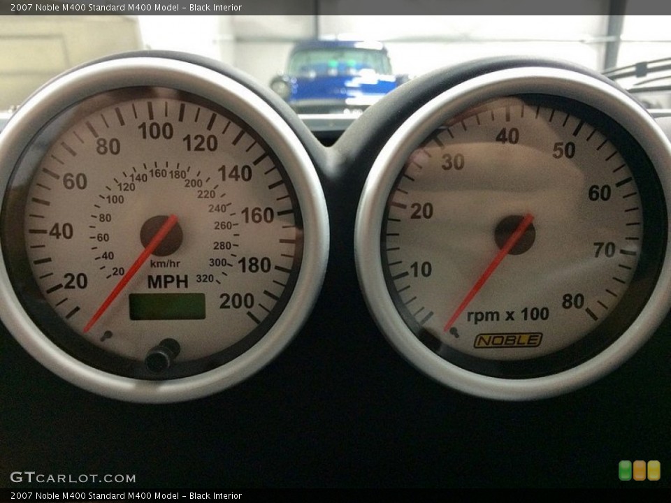 Black Interior Gauges for the 2007 Noble M400  #99826252