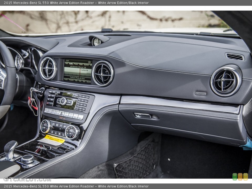 White Arrow Edition/Black Interior Dashboard for the 2015 Mercedes-Benz SL 550 White Arrow Edition Roadster #99828255