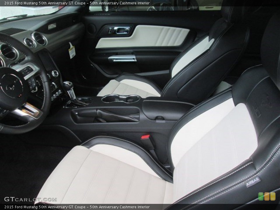 50th Anniversary Cashmere Interior Front Seat for the 2015 Ford Mustang 50th Anniversary GT Coupe #99828972