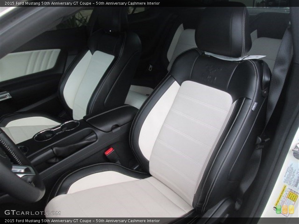 50th Anniversary Cashmere Interior Front Seat for the 2015 Ford Mustang 50th Anniversary GT Coupe #99828990