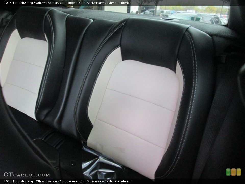 50th Anniversary Cashmere Interior Rear Seat for the 2015 Ford Mustang 50th Anniversary GT Coupe #99829014
