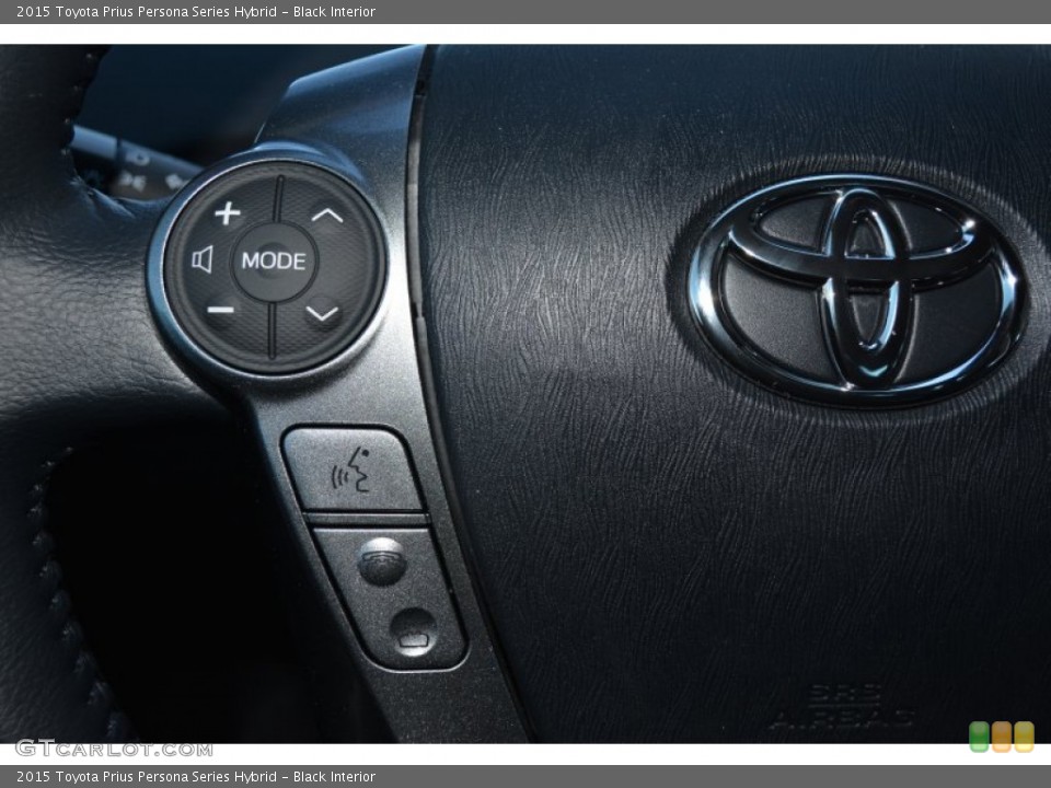 Black Interior Controls for the 2015 Toyota Prius Persona Series Hybrid #99830079