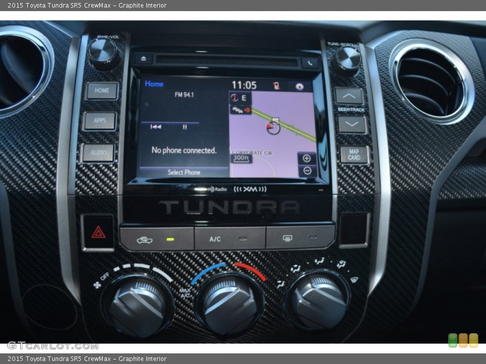Graphite Interior Controls for the 2015 Toyota Tundra SR5 CrewMax #99830563