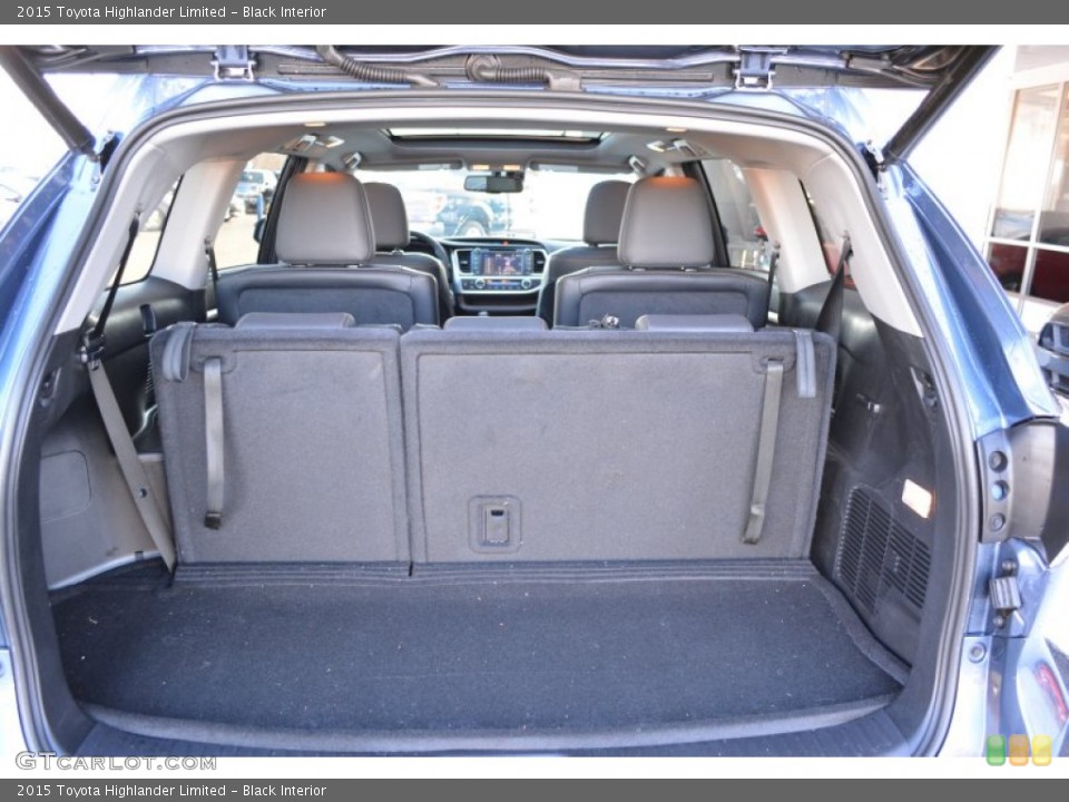 Black Interior Trunk for the 2015 Toyota Highlander Limited #99832809