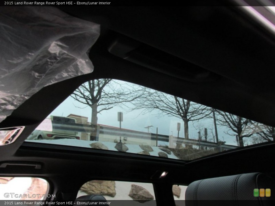 Ebony/Lunar Interior Sunroof for the 2015 Land Rover Range Rover Sport HSE #99833733