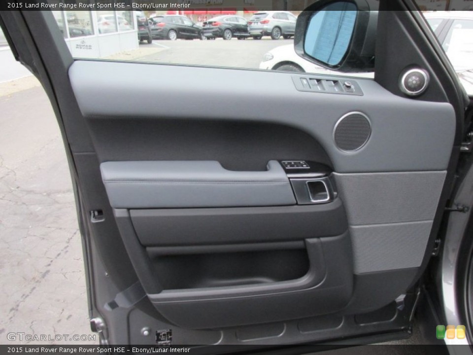Ebony/Lunar Interior Door Panel for the 2015 Land Rover Range Rover Sport HSE #99833763