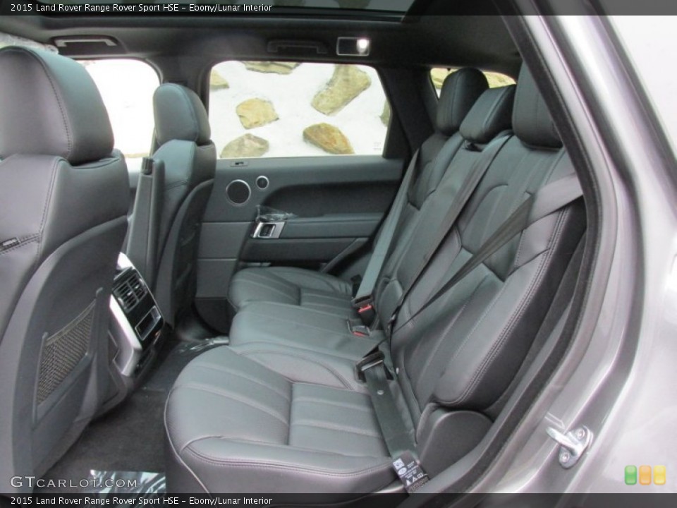 Ebony/Lunar Interior Rear Seat for the 2015 Land Rover Range Rover Sport HSE #99833790
