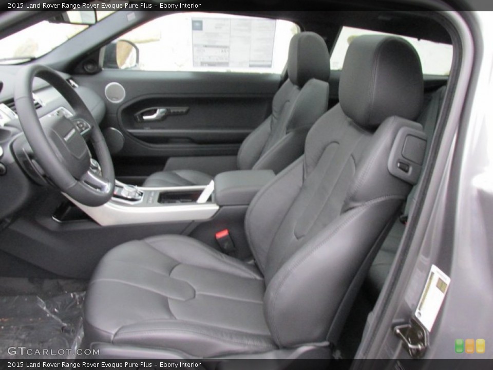 Ebony Interior Front Seat for the 2015 Land Rover Range Rover Evoque Pure Plus #99834321