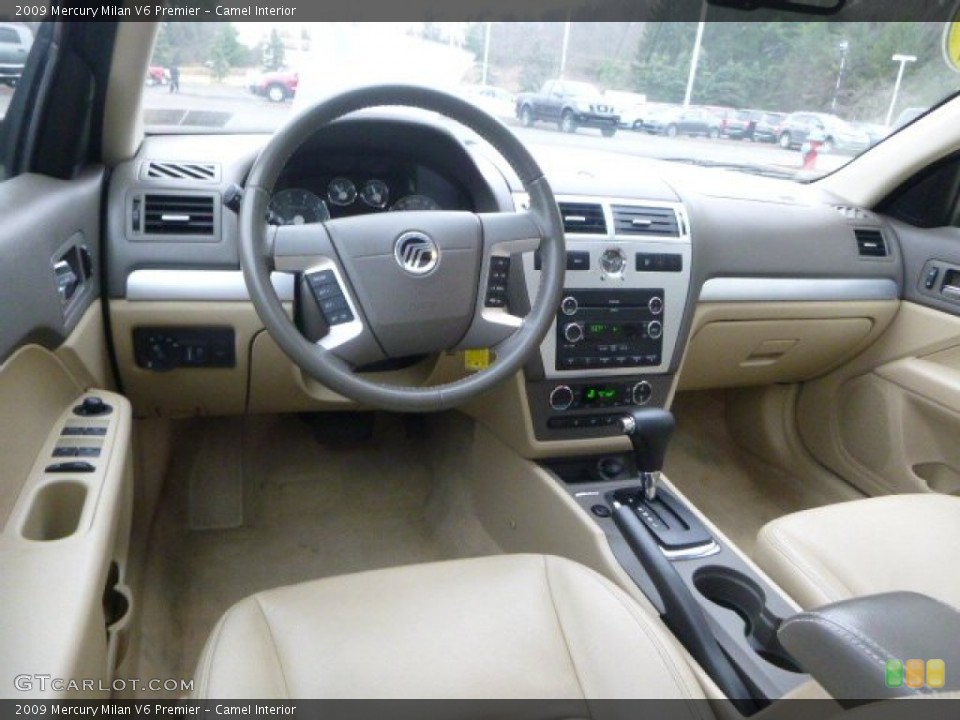 Camel Interior Prime Interior for the 2009 Mercury Milan V6 Premier #99837861