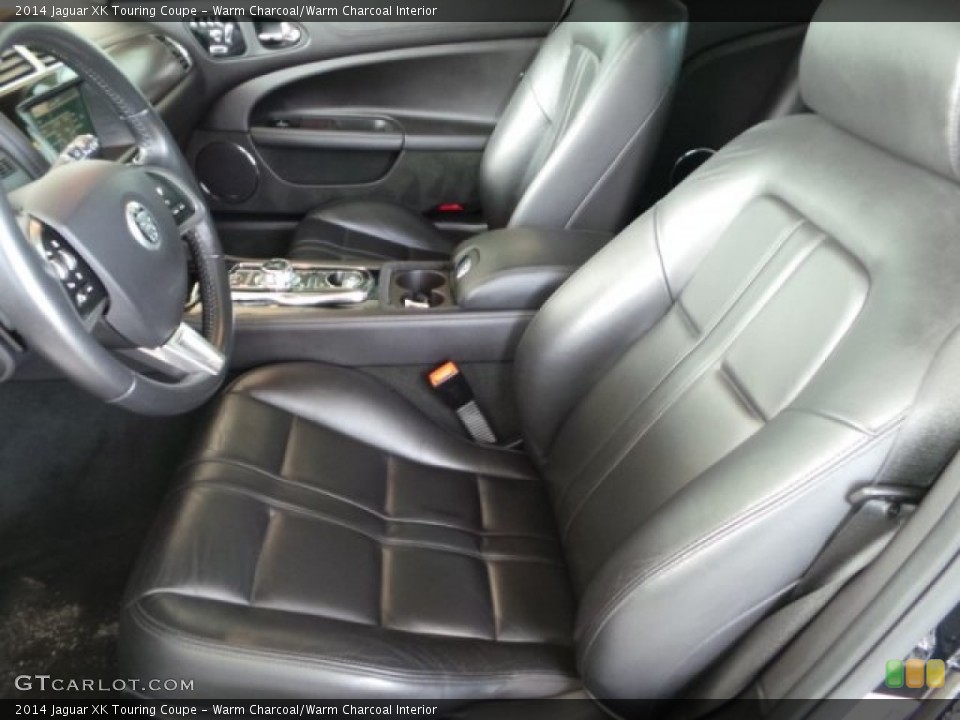 Warm Charcoal/Warm Charcoal Interior Front Seat for the 2014 Jaguar XK Touring Coupe #99839825