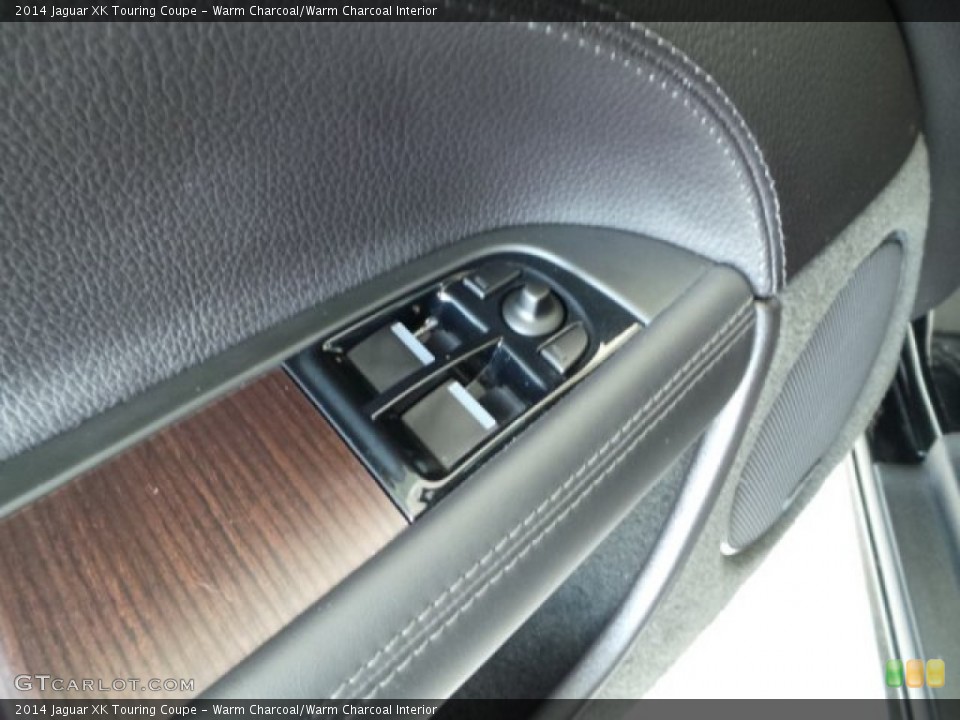 Warm Charcoal/Warm Charcoal Interior Controls for the 2014 Jaguar XK Touring Coupe #99840627