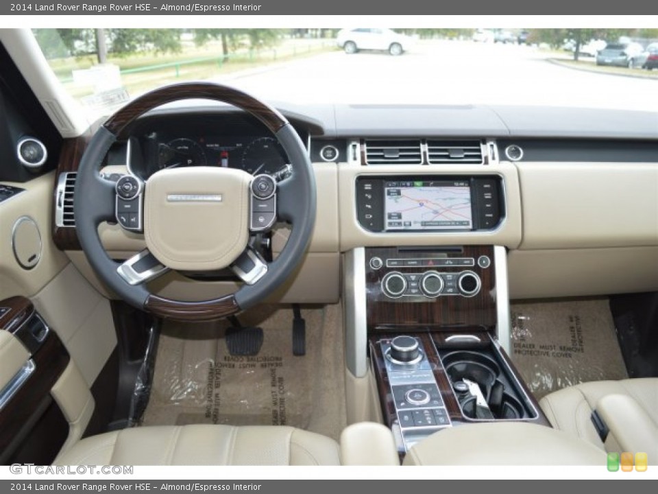 Almond/Espresso Interior Dashboard for the 2014 Land Rover Range Rover HSE #99841639