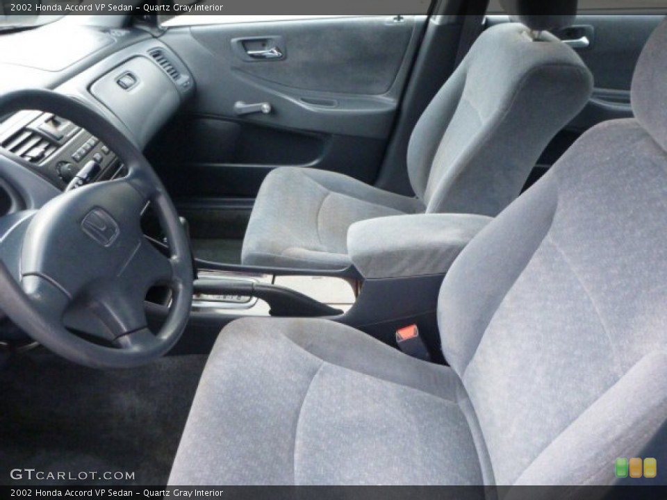 Quartz Gray Interior Front Seat for the 2002 Honda Accord VP Sedan #99846453