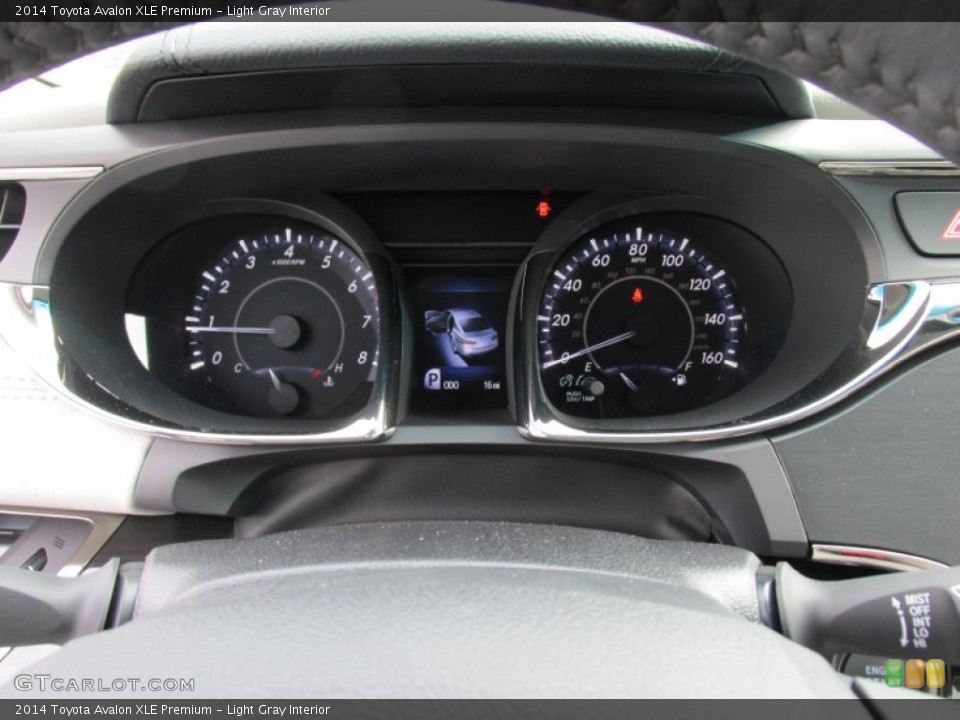 Light Gray Interior Gauges for the 2014 Toyota Avalon XLE Premium #99858672