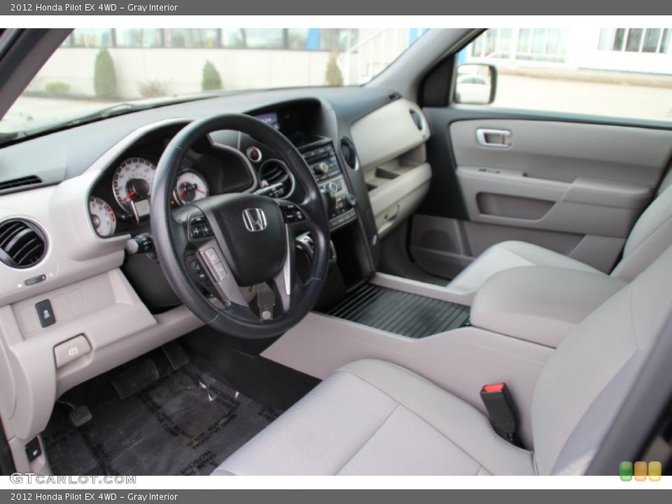 Gray Interior Prime Interior for the 2012 Honda Pilot EX 4WD #99866004