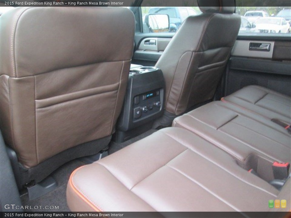 King Ranch Mesa Brown Interior Rear Seat for the 2015 Ford Expedition King Ranch #99867966