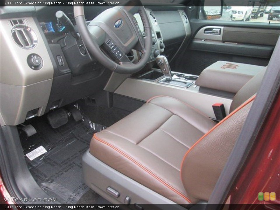 King Ranch Mesa Brown Interior Front Seat for the 2015 Ford Expedition King Ranch #99868083