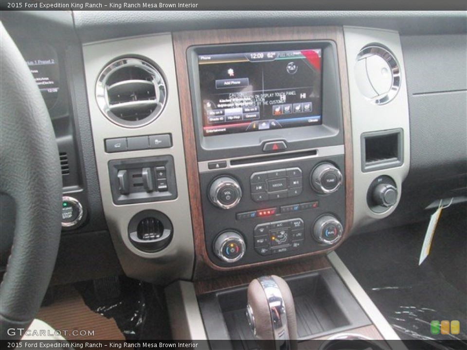 King Ranch Mesa Brown Interior Controls for the 2015 Ford Expedition King Ranch #99868236