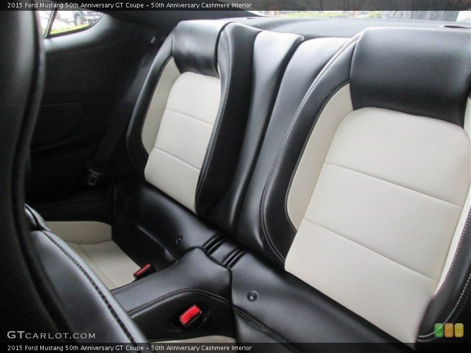 50th Anniversary Cashmere Interior Rear Seat for the 2015 Ford Mustang 50th Anniversary GT Coupe #99868805