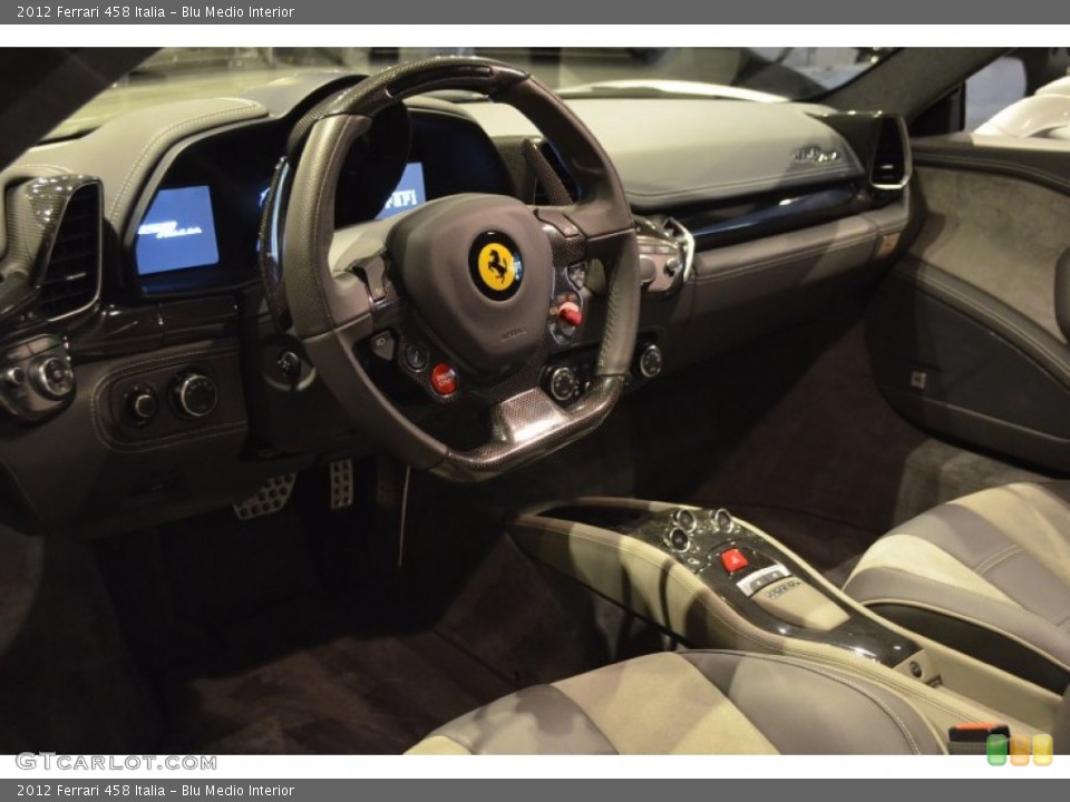 Blu Medio Interior Prime Interior for the 2012 Ferrari 458 Italia #99870768