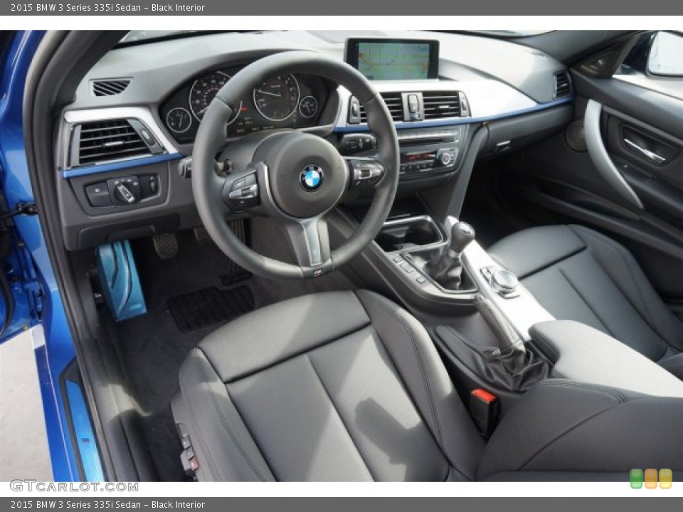 Black Interior Photo for the 2015 BMW 3 Series 335i Sedan #99871197