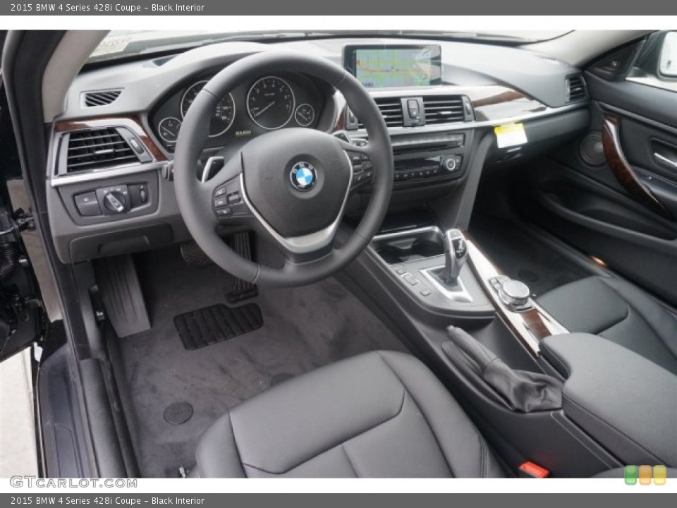 Black Interior Photo for the 2015 BMW 4 Series 428i Coupe #99871584