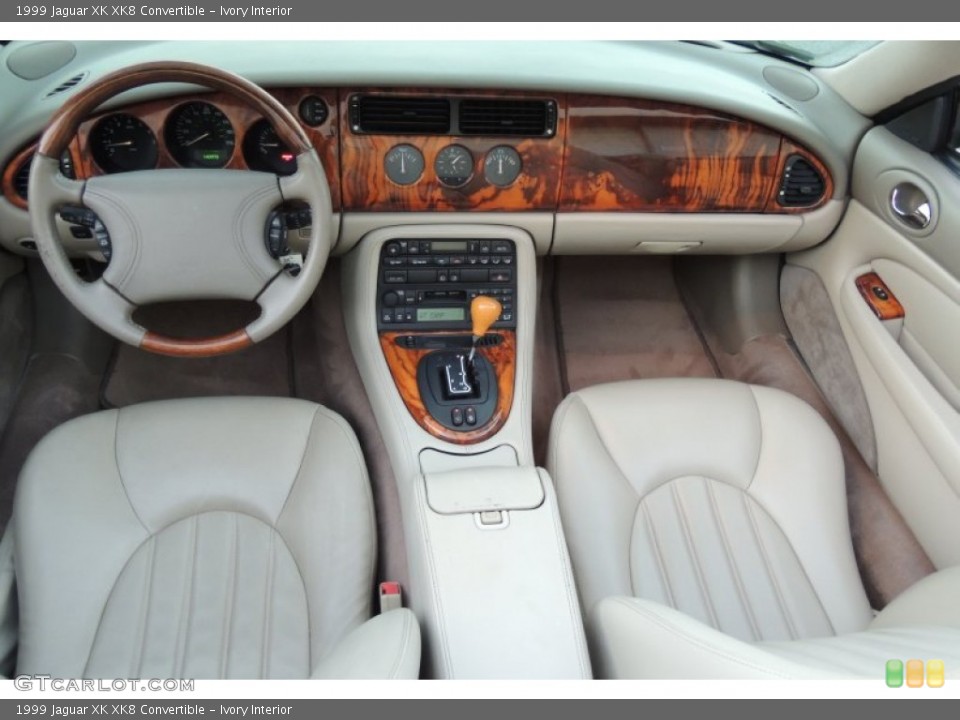 Ivory Interior Prime Interior for the 1999 Jaguar XK XK8 Convertible #99871668