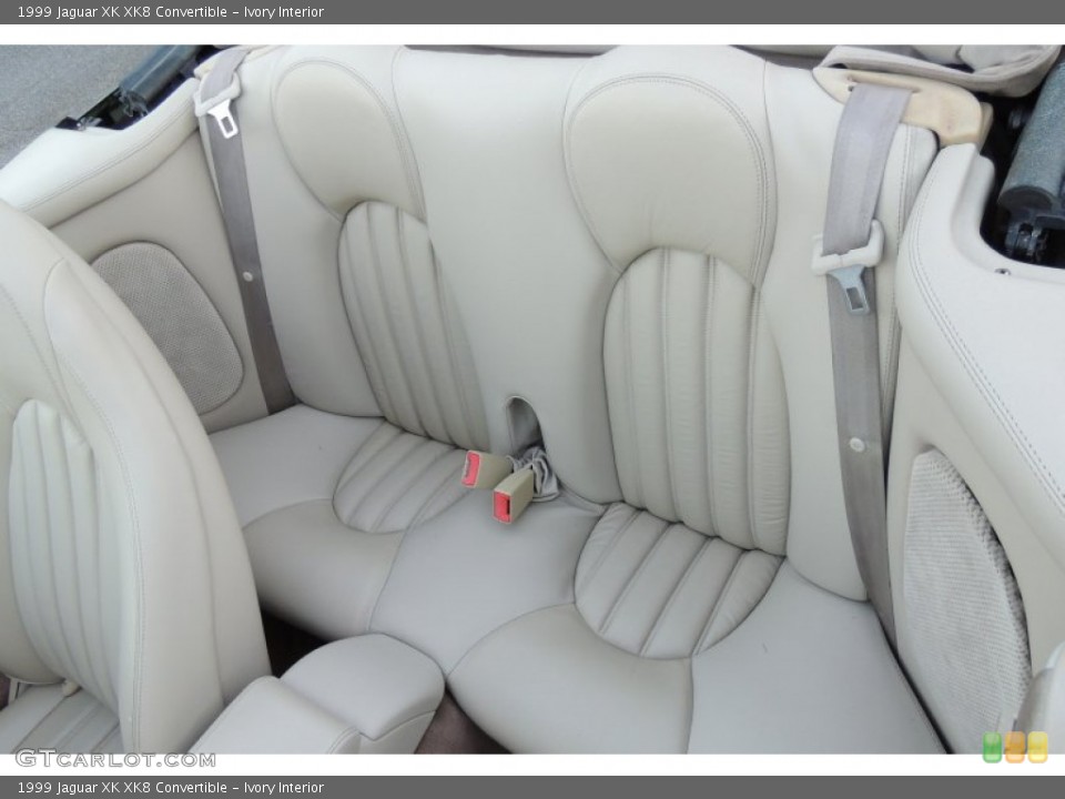 Ivory Interior Rear Seat for the 1999 Jaguar XK XK8 Convertible #99871722