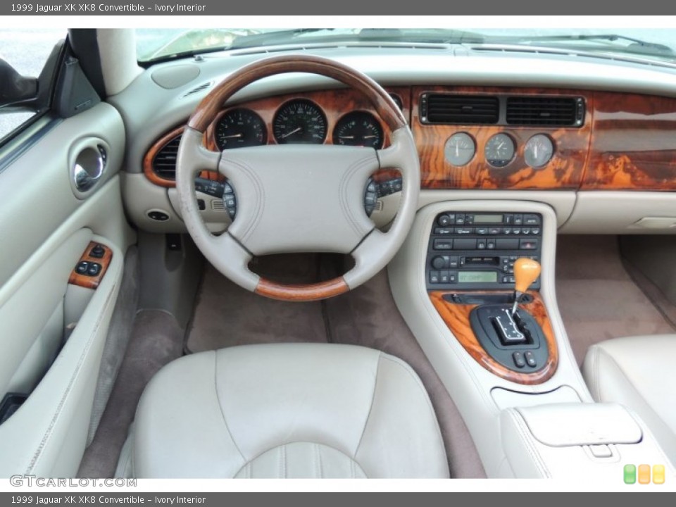 Ivory Interior Dashboard for the 1999 Jaguar XK XK8 Convertible #99871746