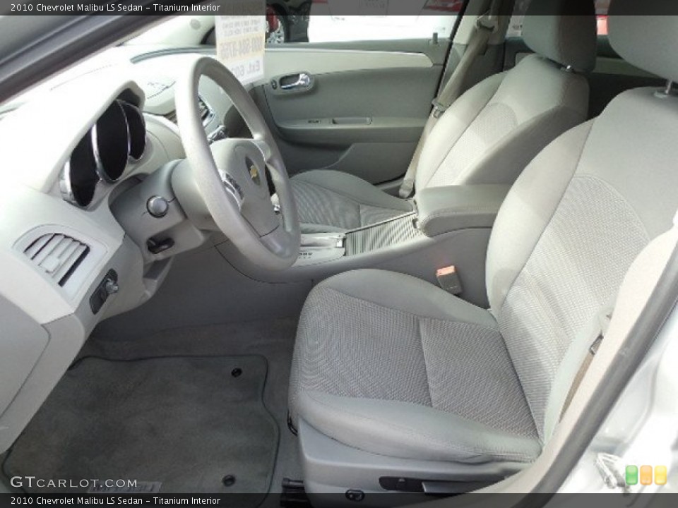 Titanium Interior Photo for the 2010 Chevrolet Malibu LS Sedan #99880041