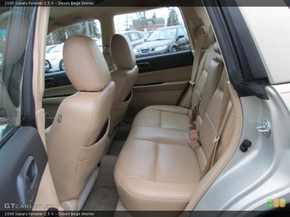 Desert Beige Interior Rear Seat for the 2006 Subaru Forester 2.5 X #99880551