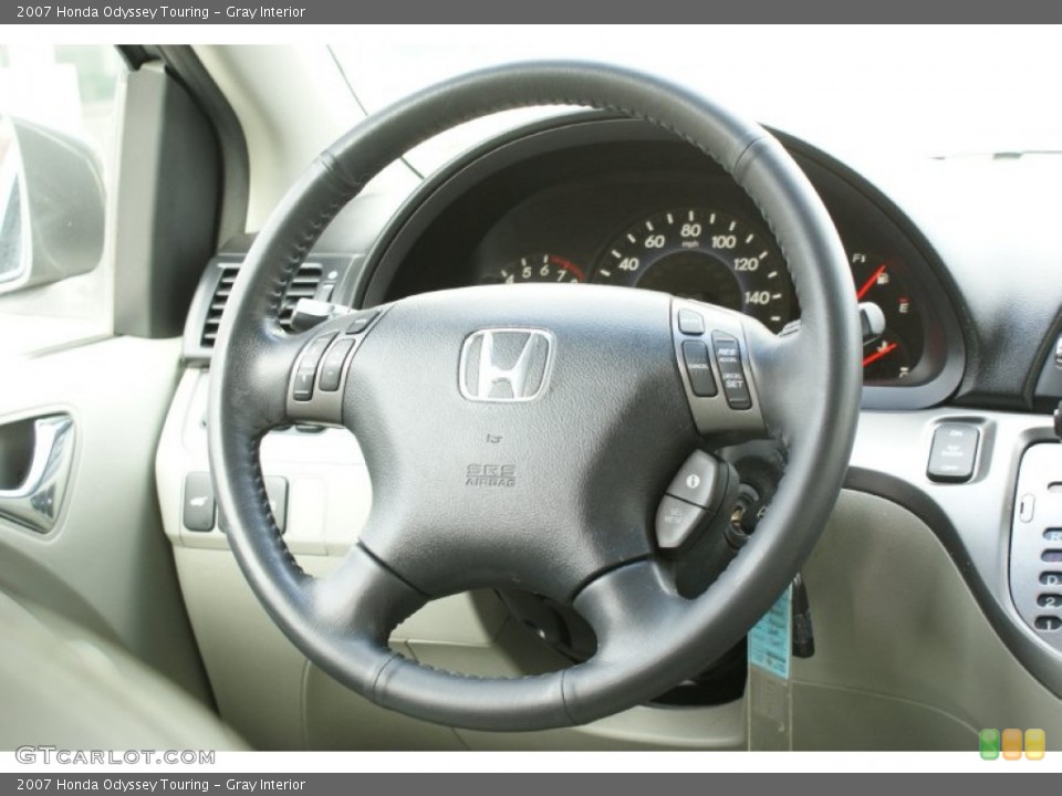 Gray Interior Steering Wheel for the 2007 Honda Odyssey Touring #99884025
