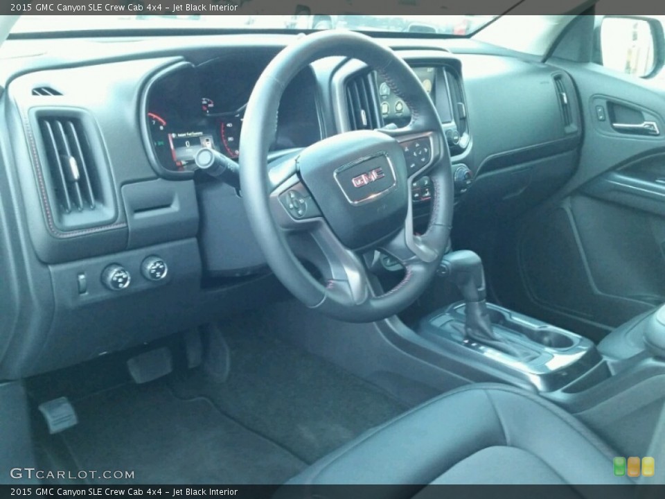 Jet Black Interior Prime Interior for the 2015 GMC Canyon SLE Crew Cab 4x4 #99896061
