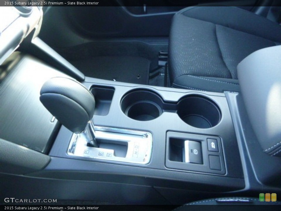 Slate Black Interior Transmission for the 2015 Subaru Legacy 2.5i Premium #99903964