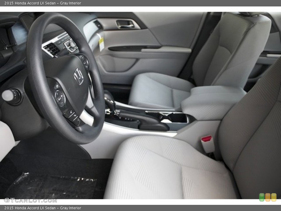 Gray Interior Photo for the 2015 Honda Accord LX Sedan #99909631