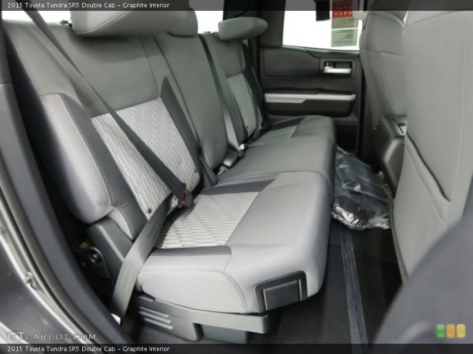 Graphite Interior Rear Seat for the 2015 Toyota Tundra SR5 Double Cab #99911722
